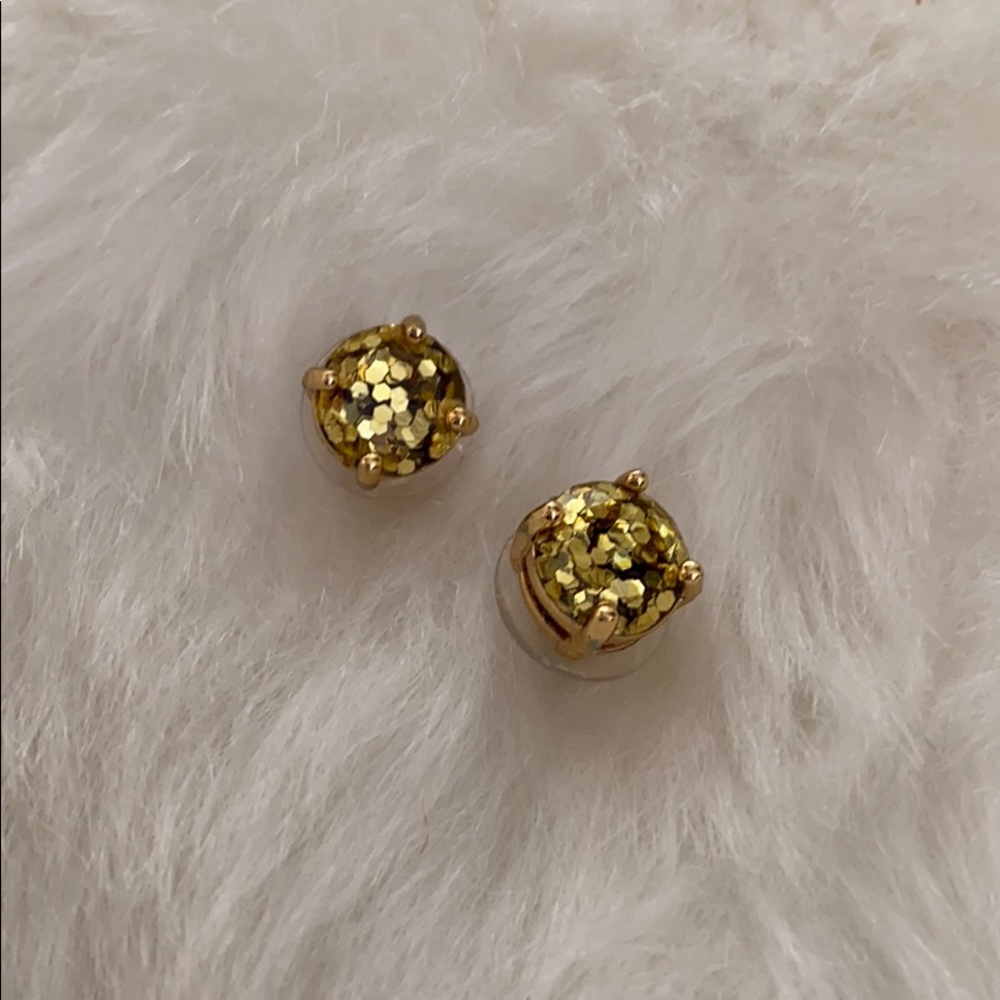 Sparkle Gold Kate Spade Earrings
